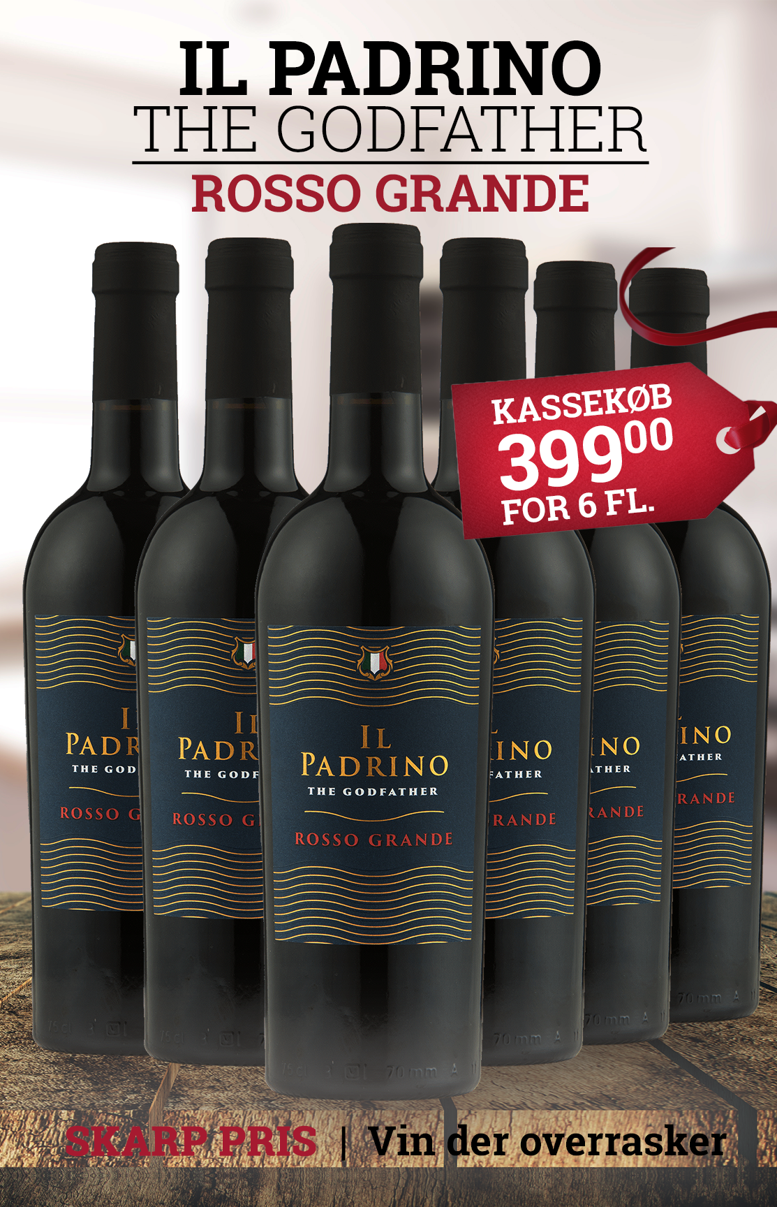 Il Padrino - The Godfather Rosso Grande 15% alk.